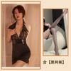 Sex Lingerie Sexy Passion Cosplay Hot Secretary Lace Uniform Seduction Hip Wrap Perspective Suit