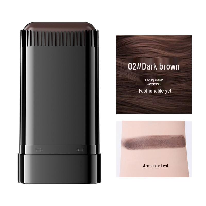 BRH Disposable Hair Dye Stick: Plant-Based Touch-Up & Styling Comb - Gentle White Hair Coverage