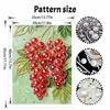 Animal Pearl Painting Handmade Diy Redcurrant Pearl Art Painting Stickers Home Decoration Gifts