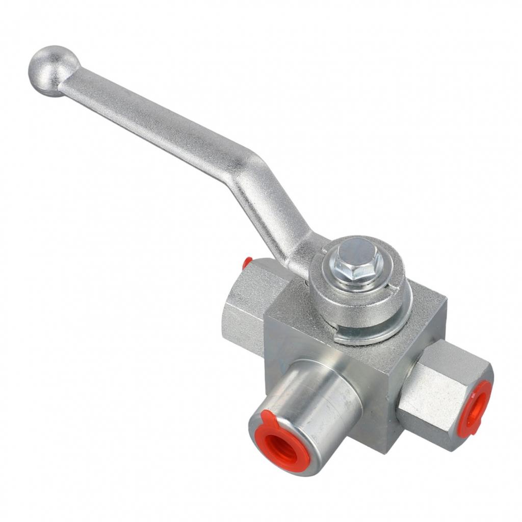 500 Bar Ball Valve Carbon Steel Hard Seal Convenient