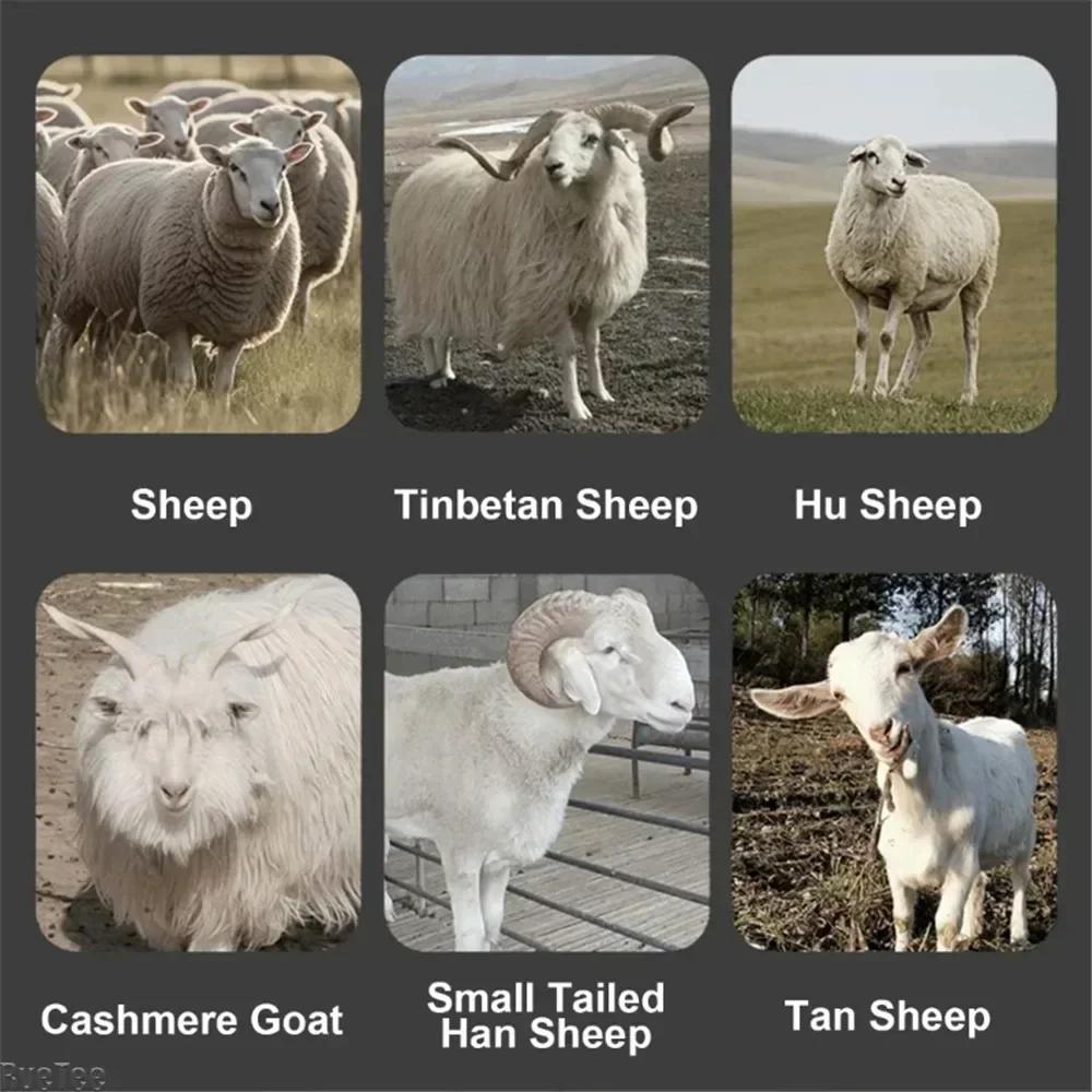 Multifunktionale Feder-Wollschere mit Sicherheitsverschluss, kraftsparend, manuelle Trimschere für Haustiere, Rindsleder, Pferd, Handwerkzeuge