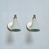 Pair Of Wall Sconce Lamp , Bathroom Lamp Wall Light Fixture, Mid Century Shade Cone Wall Lights