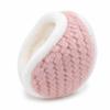 Portable Rear Hanging Ear Muffs Rear Worn Style Windproof Ear Covers Plush Ear Warmers  For Women