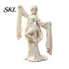 Traditional Chinese Home Decor 3D Printed Ancient Dancer Ornament, Elegant Flowing Water Sleeve Figurine, Style Dancing Girl Ornament Oriental