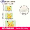 Cute Pokemon Pikachu Cartoon Print Doormat Anti-slip Absorbent Floor Mat for Home Entrance Bedroom Living Room Decor