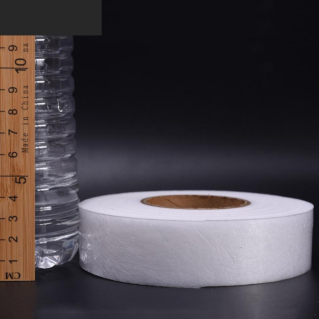 1PC-Double-Sided Non-woven Adhesive Cloth Adhesive Hem Tape Iron-on Clothes Sewing Turn Up Hem Non-woven Fabric Liner