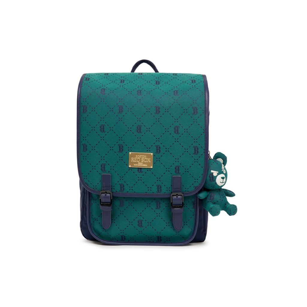 New MLB Polyester Backpack Regular Women's Green 7ABKMD13N-43GNS