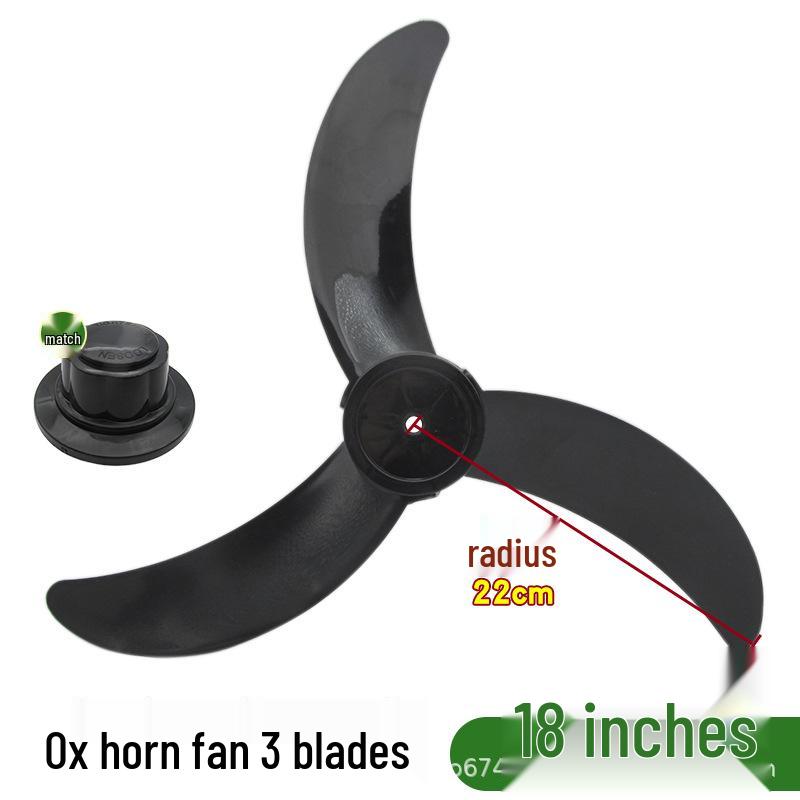 Accessori Ventola Universale Silenziosa a 5 Pale: 12/14/16 Pollici per Ventilatori da Scrivania, da Pavimento e da Parete (400 millimetri)