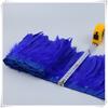 High Quality Multicolor Goose Feather Trims 2yards 6-8inches/15-20cm Fringed Feather Trim for Skirt/costumes Ribbon Feathers