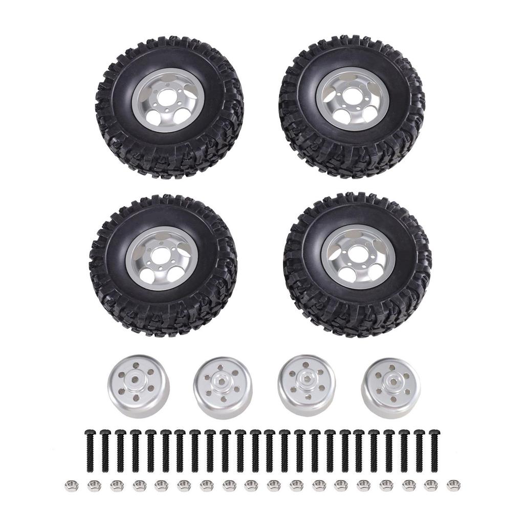 Naughty Dragon 1/12 MN82 LC79 MN78 RC Car Metal Upgrade Wheel and Tire Accessories