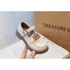 Scarpe Mary Jane Bambina Stile Britannico Scarpe Piatte Casual Principessa per Bambini