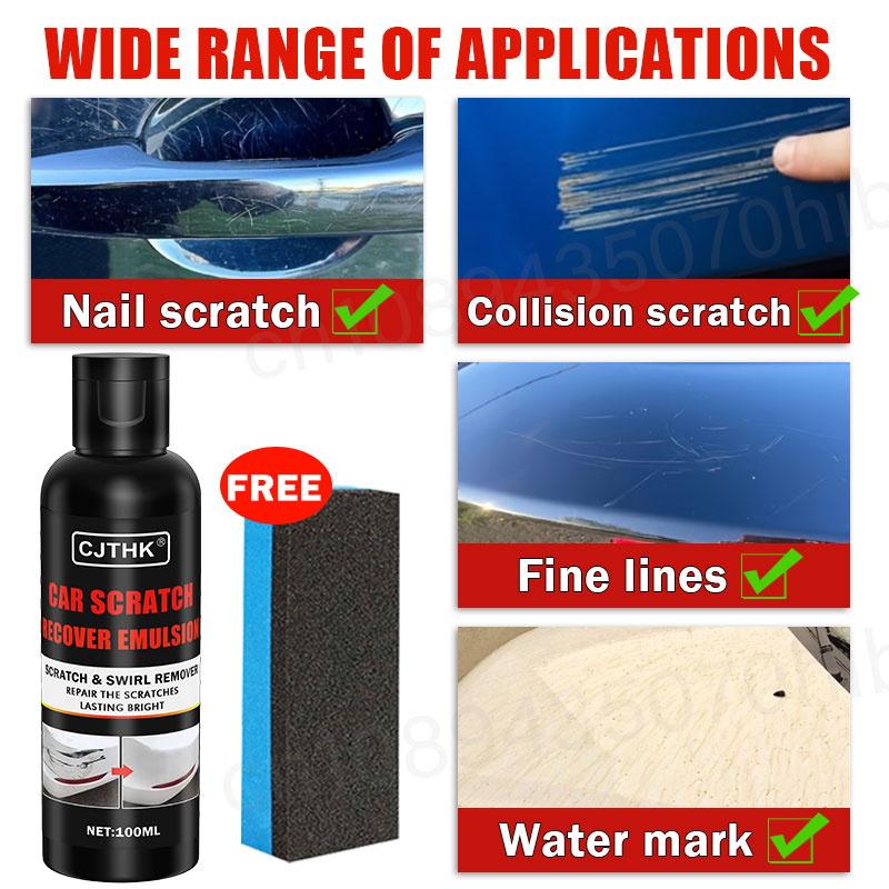 Odstraňovač škrábanců Nářadí pro péči o lak Auto Swirl Odstraňovač škrábanců Opravy Leštění Brusná směs na karoserie auta Anti Scratch Wax