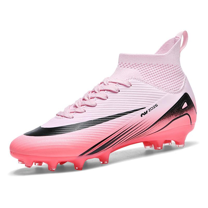 New football shoes long broken nails high top men's and women's youth sports
