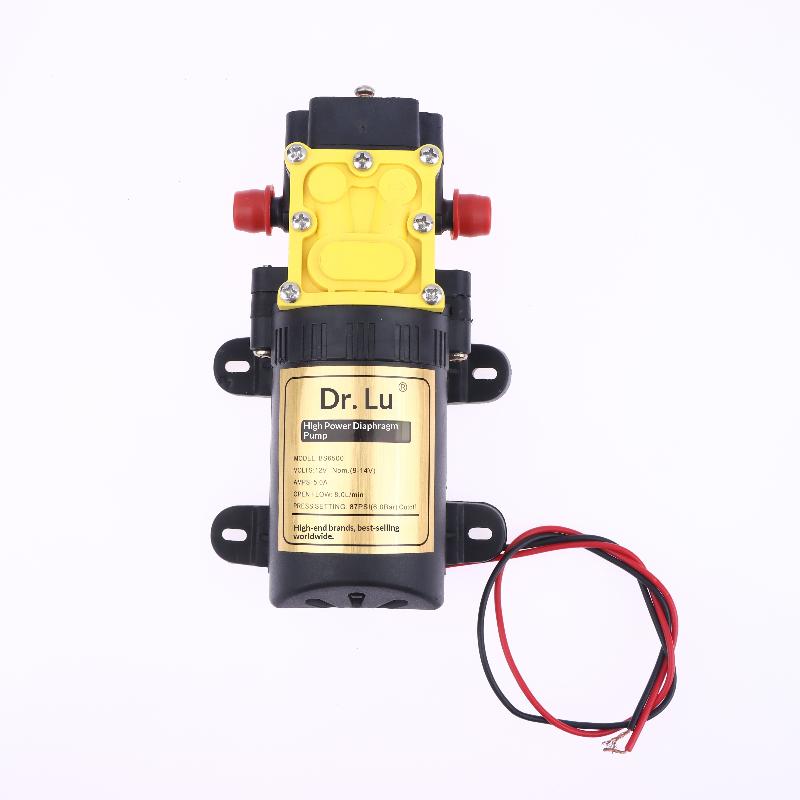 BS6500 8.0L/Min 12V Agricultural Electric Water Pump Self-priming Diaphragm Pump Spraying Pump Pesticide Water Pump