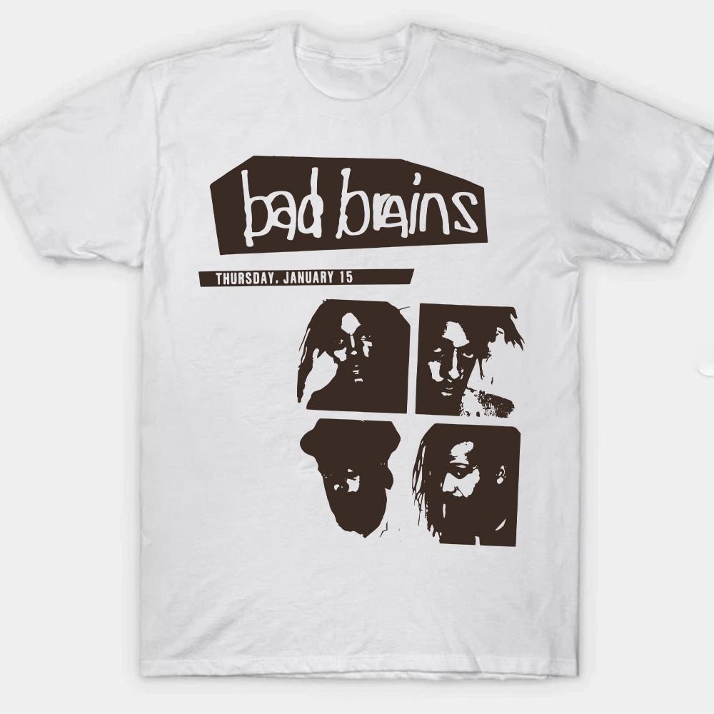 Vintage Bad Brains Gift For Fans Unisex S-5XL Shirt 14D530 S разноцветный