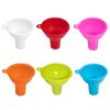 8Cm Silicone Wide-Mouth Funnel Milk Powde Bean Funnel Large-Caliber Multi-Function Wine Leak Oil Leak Kitchen Accessories