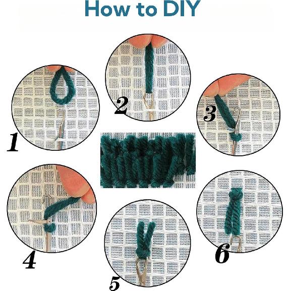 

Общий Мультяшный Милый Медведь Набор для Ковровой Вышивки Крючком для Начинающих Детей Легкий Маленький Коврик с Напечатанным Холстом DIY Изготовление Крючком Пряжа для Рукоделия Гобелен для