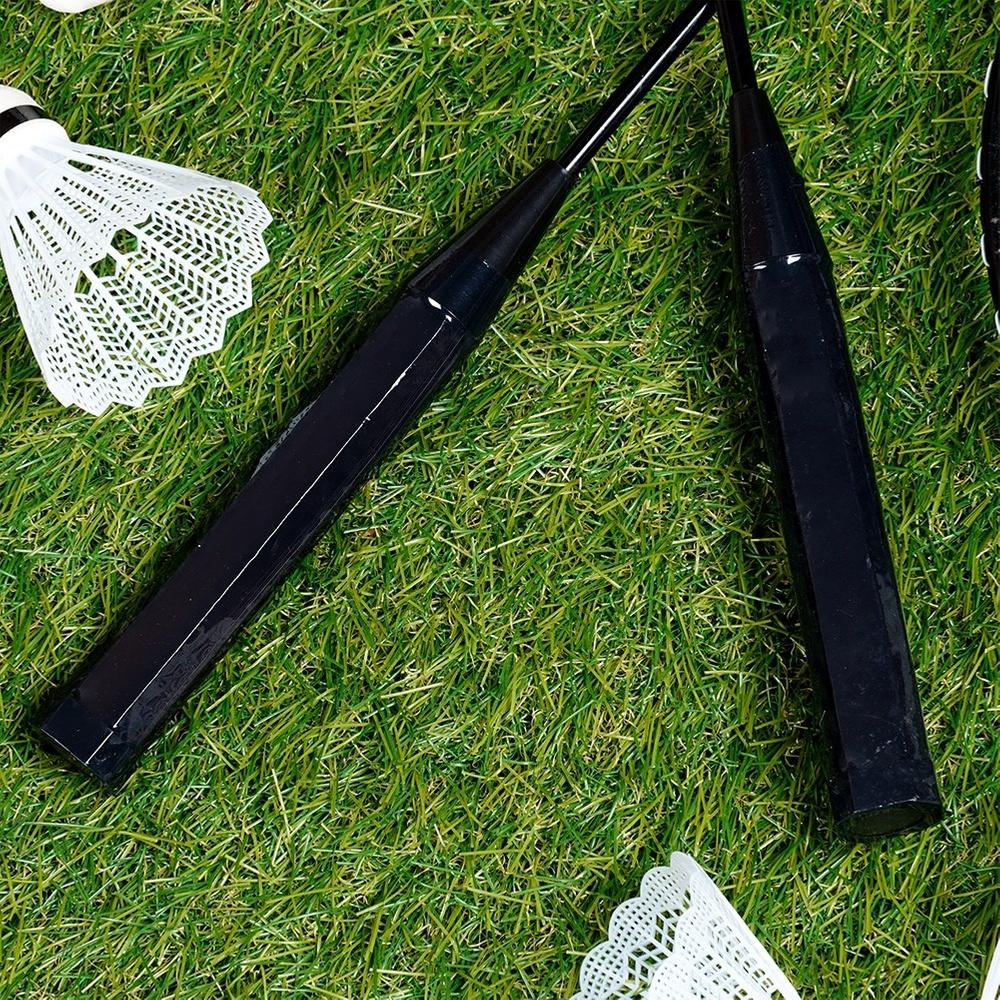 Badminton-Set 8 Federbälle 61 cm 12 Stück.