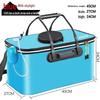 Foldable EVA Fishing Live Bait Bucket