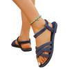 New Summer Women Flat Shoes, European American Roman Sandals, Beach Sandals