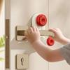 3-Gear Adjustable Door Safety Lock No Drill Safety Lock Childproof Handle Lock  Indoor Safety