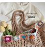 Women's Versatile Woven Straw Beach Tote Bag - Spring/Summer 2025