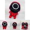 Morbido Peluche di Squid Game con i Personaggi 001 456 218 per Accoccolarsi e Decorare