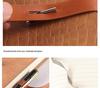 A5 Business Office Hardcover Buckle Notepad - Creative Imitation Leather PU Notebook with Custom Logo