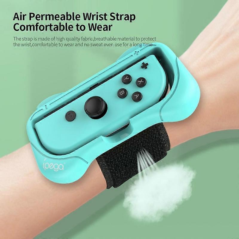 IPEGA PG-SW055 Breathable Wristband Adjustable Anti-slip Wrist Straps for Nintendo Switch Joy-Con Da