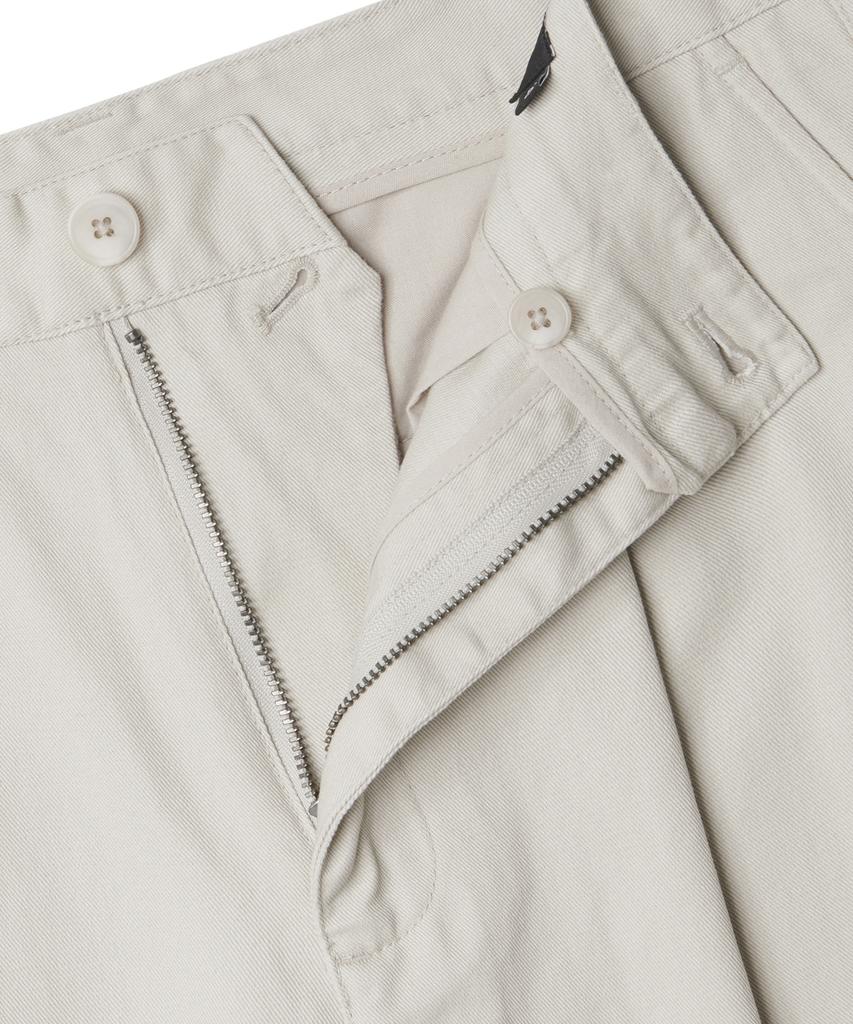 MUSINSA STANDARD One-Pleat Regular Fit Chino Pants [Light Beige]