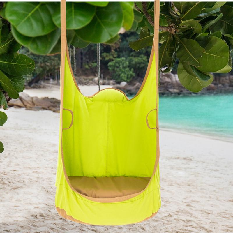Kids Pod Swing Seat Bag Sensory Swings Kids Pod Swing Seat Portable Hammock Chair Inflatable Hammock Swing With Cushion