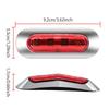 X-STYLE Side Marker LED 24V Red 4 Row LED Truck Marker Lamp Trailer