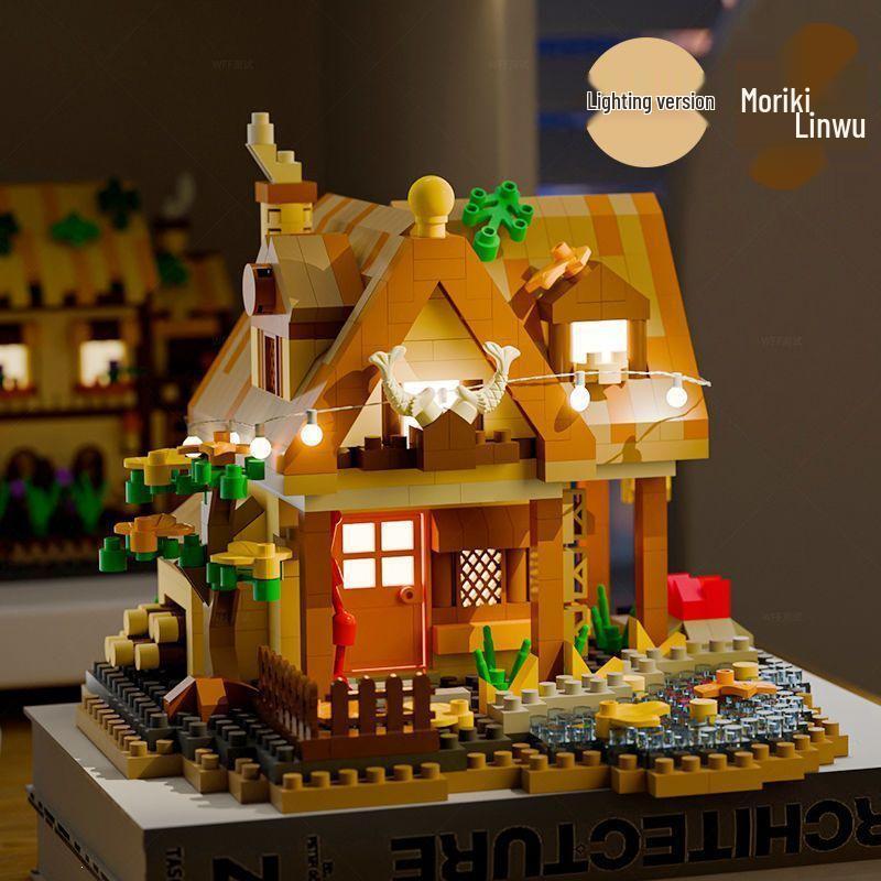 Forest Treehouse Model Micro-Block Assembly Toy - Must-Have Holiday Gift