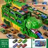 Dinosaur Deformation Toy Car Set - Triceratops & Tyrannosaurus Rex