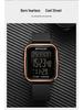 Sanda Men's Multifunctional Square Sport Chronograph Waterproof Watch 