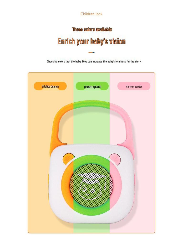 Children’s Music and Story Player: Early Education Pocket Device Featuring Chinese Songs and Ancient Poetry