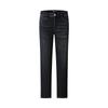 SEPTWOLVES Men's Winter Warm Fleece-Lined Straight-Leg Jeans