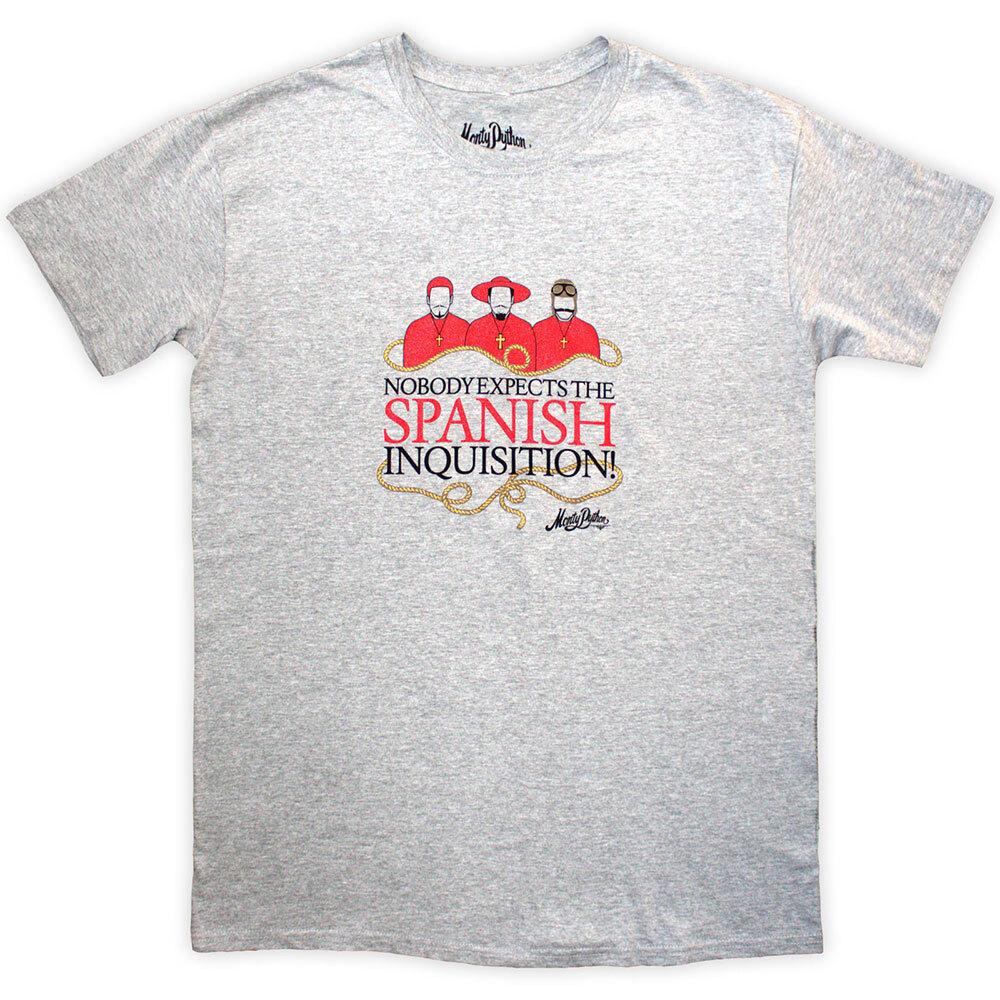 Monty Python Inquisition T-Shirt Grey New Unisex T-Shirt XXXXL