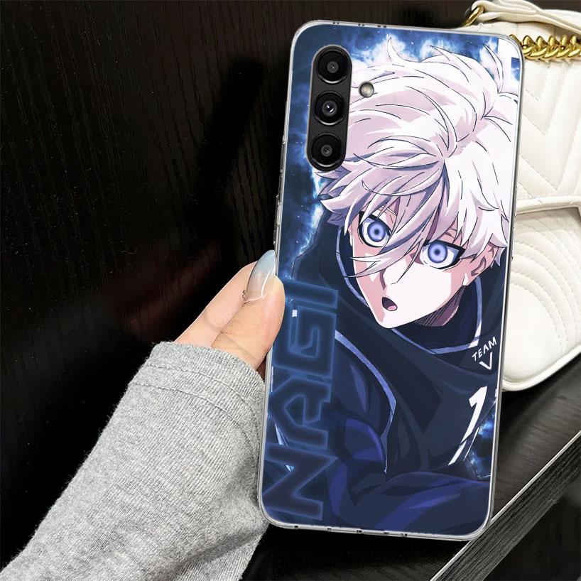 Blue Lock Nagi Seishiro Case for Samsung A17 A16 A56 A36 A26 A15 A55 A35 A25 A14 A54 A34 A24 Phone Cover A13 A53 A33 A23 A05S A0