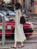 2025 Women's French Sleeveless Casual Long Dress - Summer Slimming and Stylish
