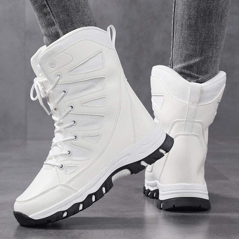 Schneestiefel High-Top Übergröße Damen Einzelschuhe Outdoor Mode Trend Sportschuhe Wanderschuhe Damen Einzelstiefel