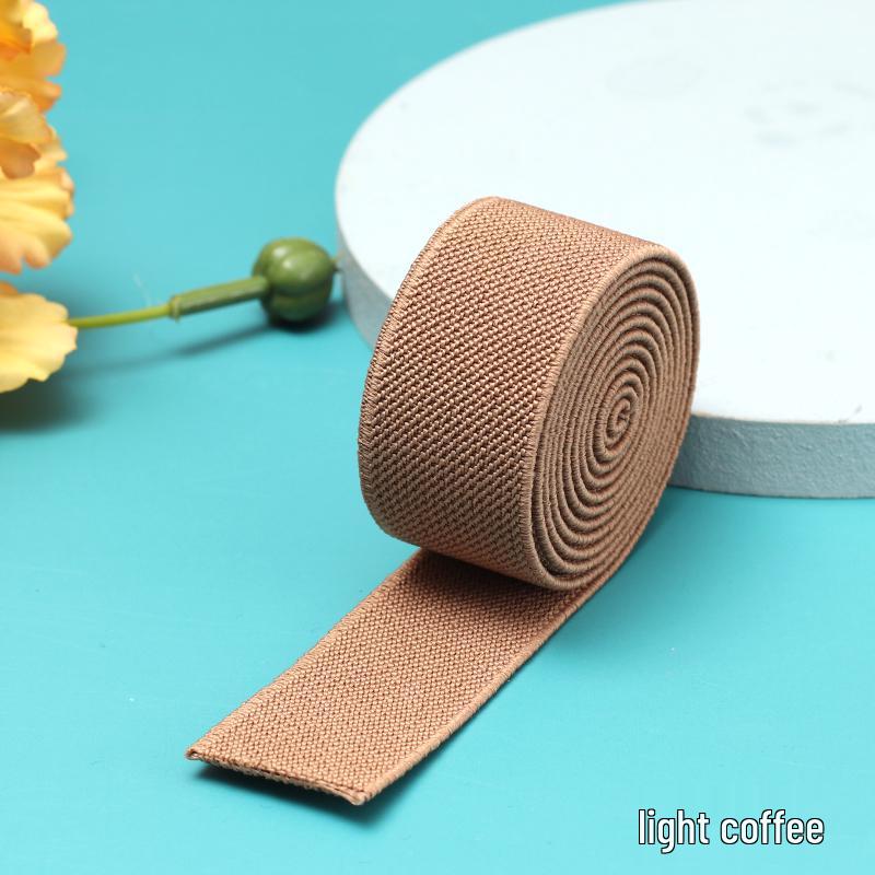 2,5 cm dicker doppelter Köper, doppelseitiger elastischer Bund & Autozierleisten-Einfassung für Bekleidungszubehör