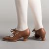 New Hollow Out High Heels Lace Up Plus Size Women's Casual Shoes