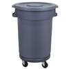 Niumaoduo Large Outdoor Circular Trash Can