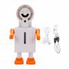 Robot Spray Fan 4 Speeds LED Display Water Spray Mist Hand Fan for Outdoor Travel Beach Vacation