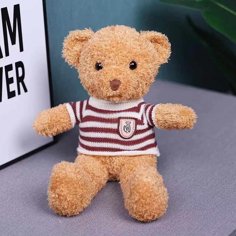 Cute Seaweed Bear Doll Doll Rag Doll Hug Bear Plush Toy Girl Gift Birthday Gift