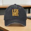 I Fix Shit That'S What I Do Tshirt Mechanic Father Dad Sun Baseball Cap Men Adult Print Hip Hop Hats Summer Baseball Caps