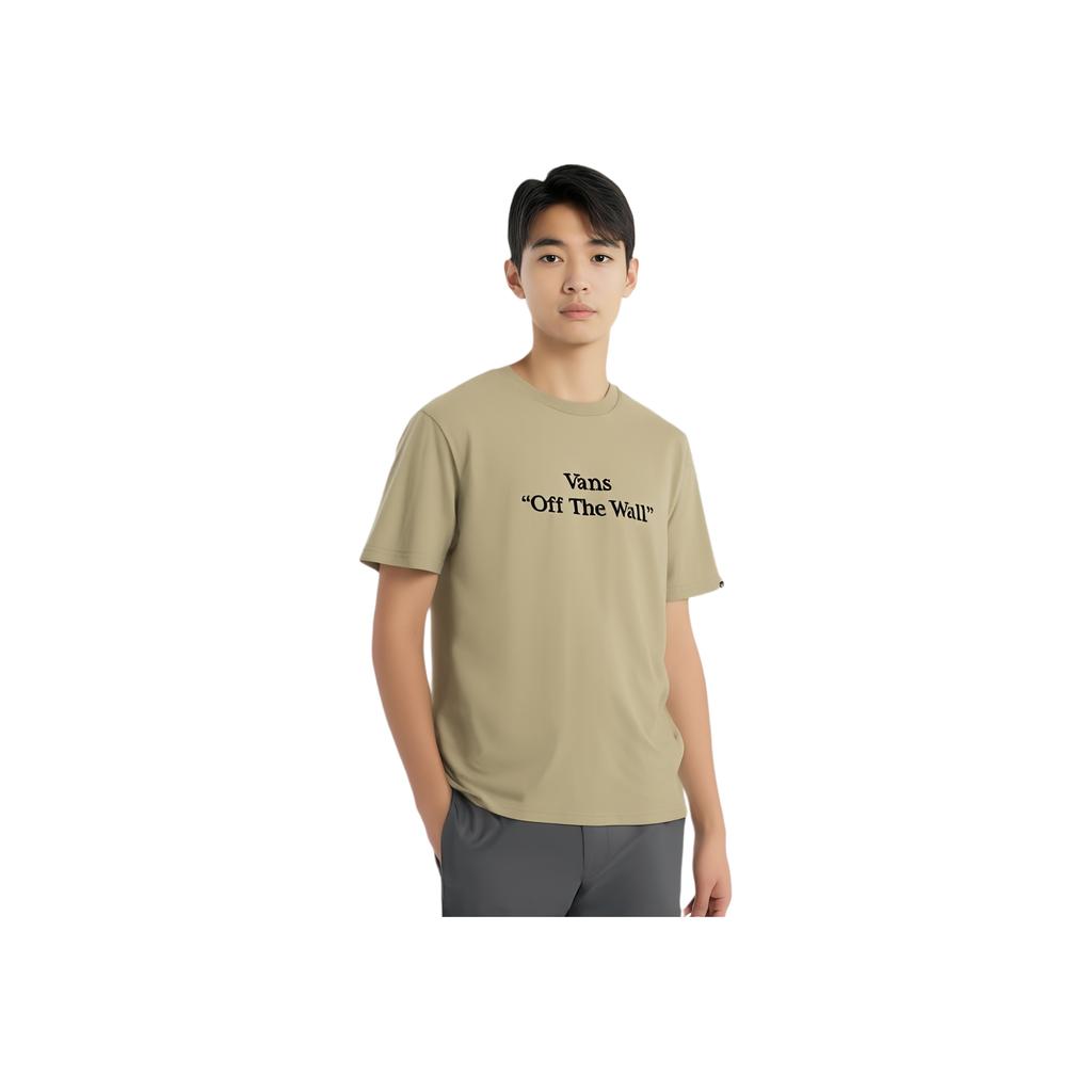 Vans Gfx Letter Print Pattern Crew Neck Pullover Short Sleeve Breathable T-Shirt Men T-Shirts VN000GRZ4MG1
