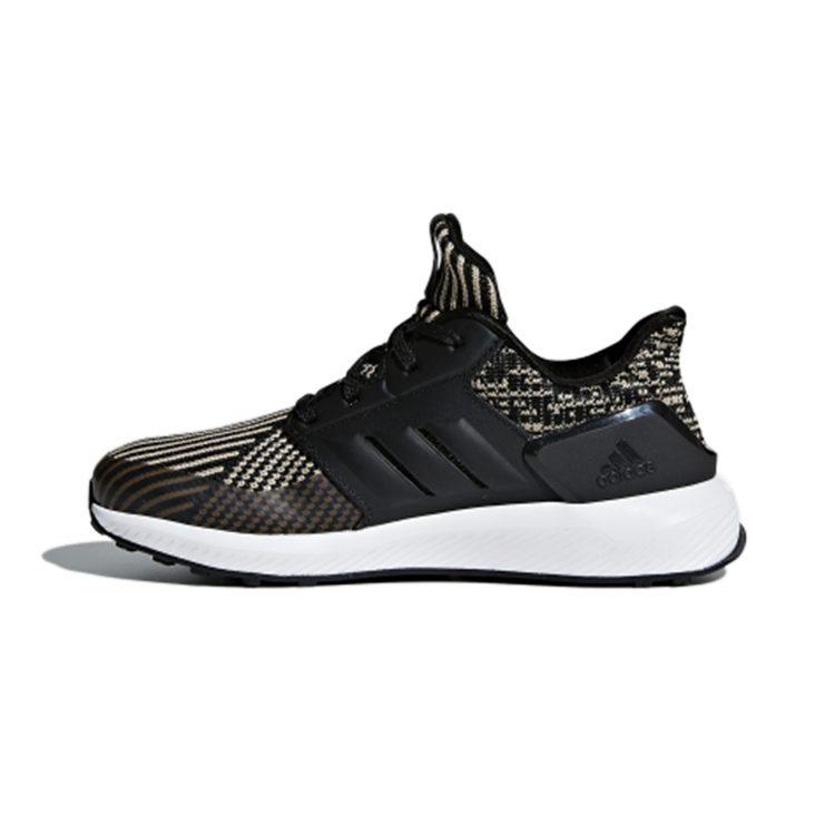 Adidas Run Knit C Breathable Low top Kids' Running Shoes Black Children Aged 3 7 Years Old CQ0158
