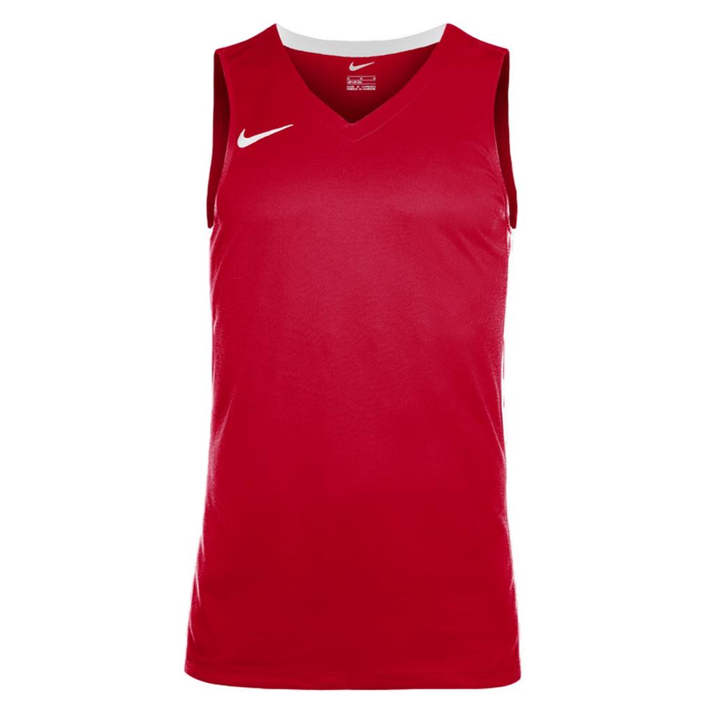 Nike Maglia da basket da uomo a V a maniche corte per squadra